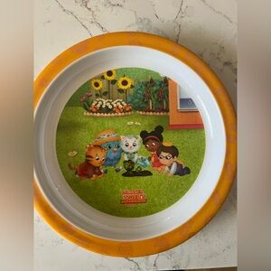 Daniel Tiger's Neighborhood Kids Plate and Bowl set